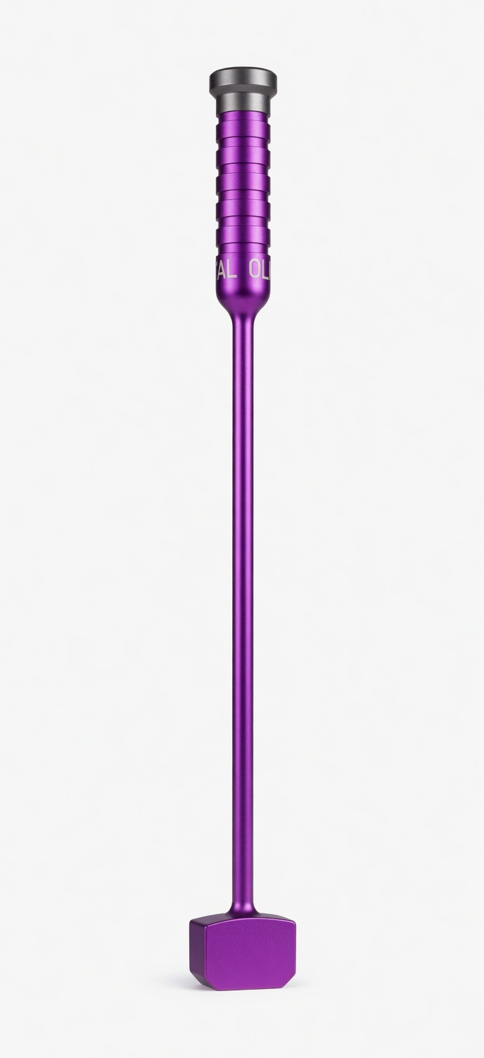 Surgical impactor — anodized purple